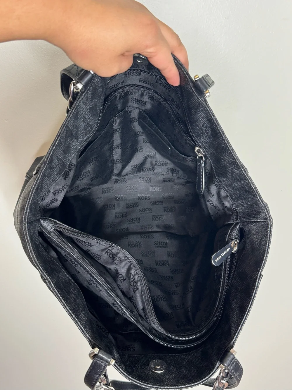 Michael Kors Black Harper Tote Bag